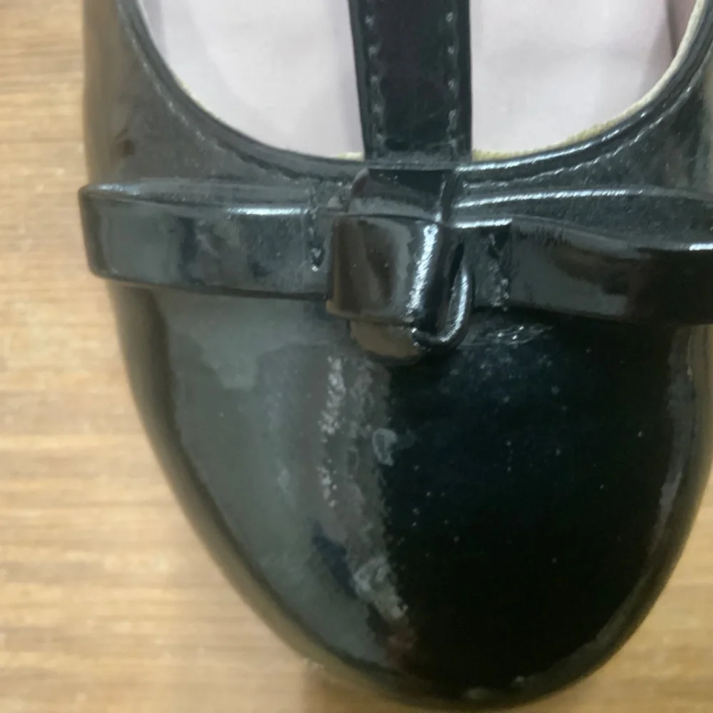 Nina “Jami” Black Patent Shoes